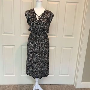 Rails Ashlyn Ditsy Floral  Smocked Waist Dress size small